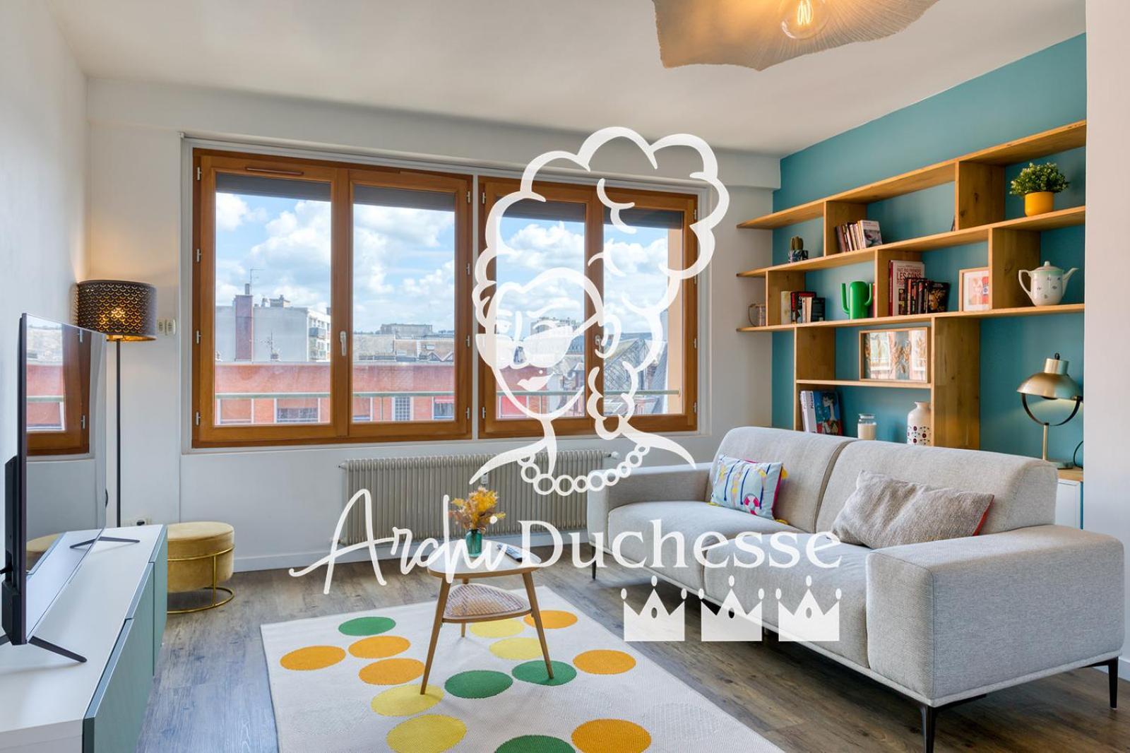 Juliette : *Logement Avec Balcon* Apartment Rouen Ngoại thất bức ảnh
