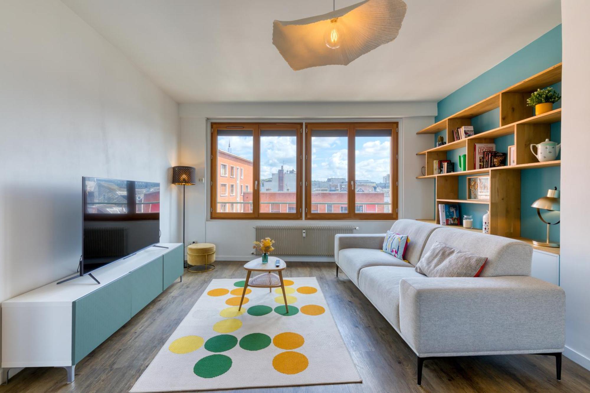 Juliette : *Logement Avec Balcon* Apartment Rouen Ngoại thất bức ảnh